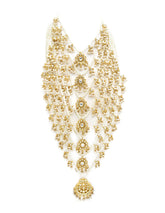 Naaima Seven Layer Pearl Kundan Haar Set - The Pashm